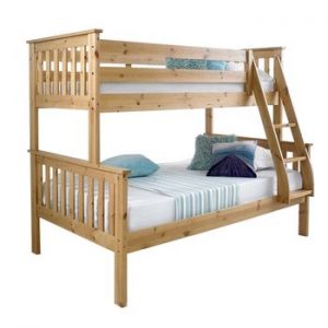 Poschodová posteľ s rozšíreným spodným lôžkom, LUINI aj do detskej izby
