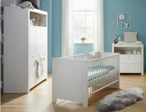 Detská izba pre bábätko biela Moebelix